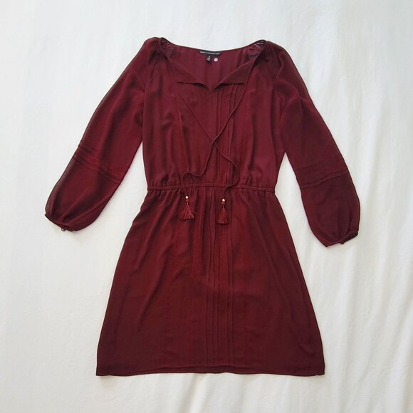 Burgandy WHBM Bohemian Style - Picture 1 of 12